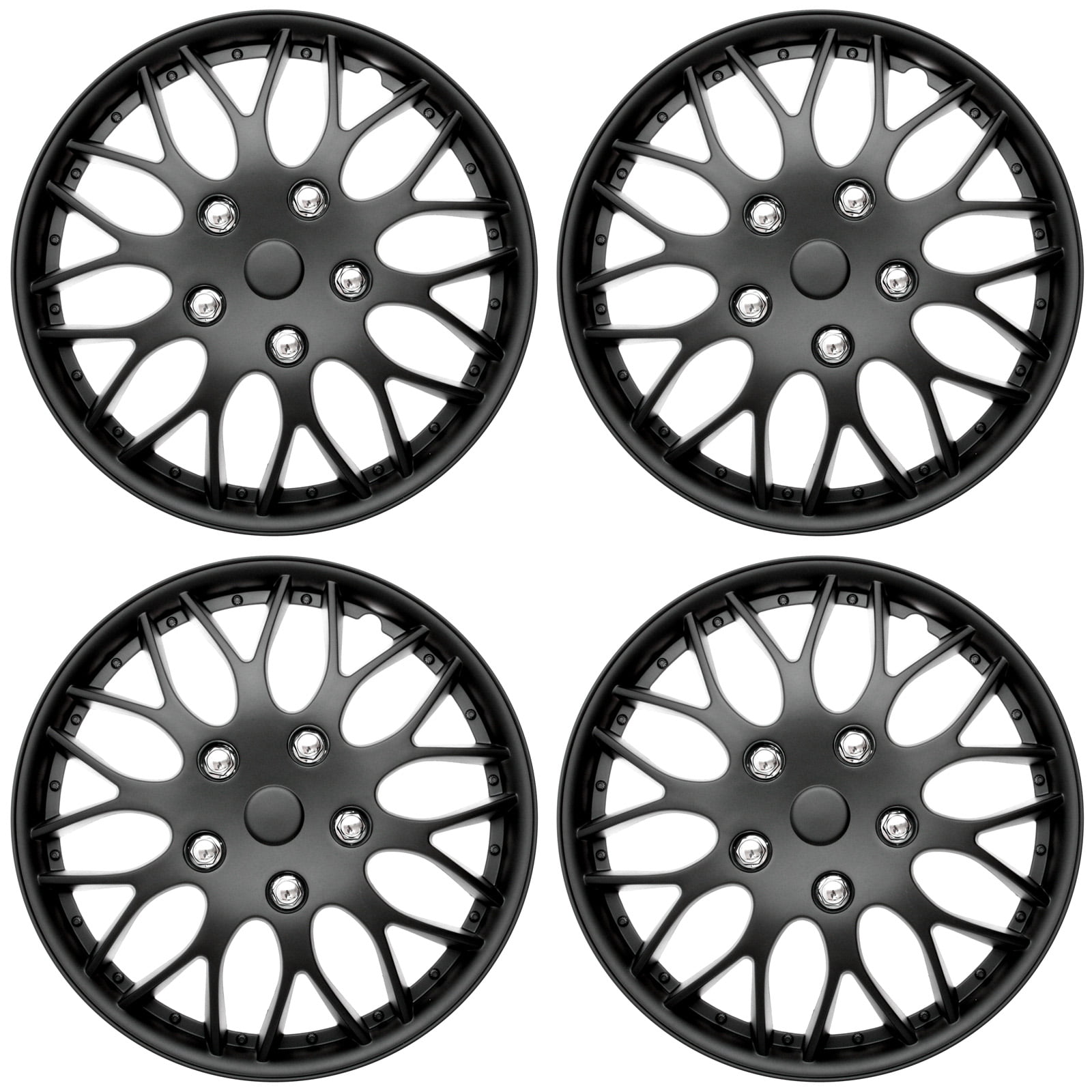 16" WHEEL TRIMS FOR FORD GALAXY SET OF 4 BRAND NEW HUB CAPS ALL YEARS