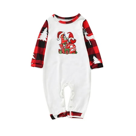 

Ozmmyan Family Matching Christmas Pajamas Sets Christmas Reindeer Print Sleepwear Family Pjs Matching Sets Loungewear Outits