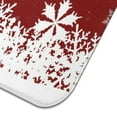 thumbnail image 3 of Red Christmas Snowflake Pattern Dish Drying Mat for Kitchen 1 Pack, Ultra Absorbent Microfiber Dishes Drainer Mats,18x24in(46x61cm), 3 of 4