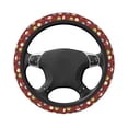 thumbnail image 3 of Naloa Coffee Cups Elastic Steering Wheel Cover, Auto Steering Wheel Cover – 15 Inch , Comfortable Grip, Fit Suvs,Vans Cars,Trucks, 3 of 8