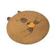 thumbnail image 2 of Cojín para silla de capibara, cojín para asiento, decoración del hogar, lindo animal de capibara de peluche suave para Estilo B, 2 of 9