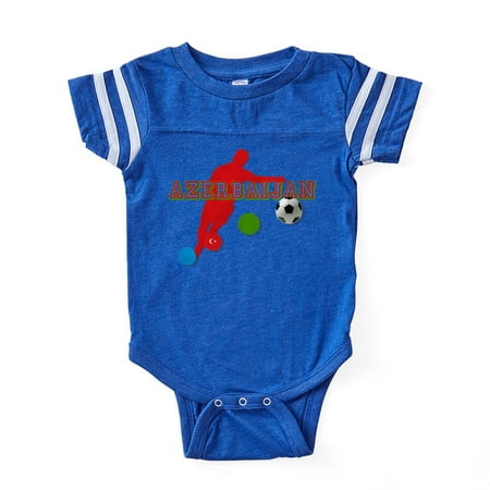 

CafePress - Azerbaijan Soccer Player - Cute Infant Baby Football Bodysuit