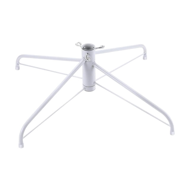 Voxware Christmas Tree Stand Metal Artificial Base Folding Holder Foldable Support Replacement Accessory Stable Construction Suitable for Winter Celebrations Home Use 19mm Tube x 30cm