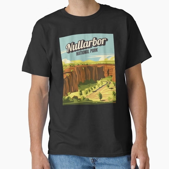 Vintage Nullarbor National Park Classic T-Shirt T-Shirt Perfect T-Shirt For Everyone