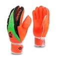 thumbnail image 1 of Soccer Goalie Gloves Thickened Latex Goalkeeper Gloves With Finger Guard Football Training Protective Gear, 1 of 9