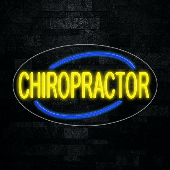 Chiropractor LED Neon Sign 28"L x 16"H #34437