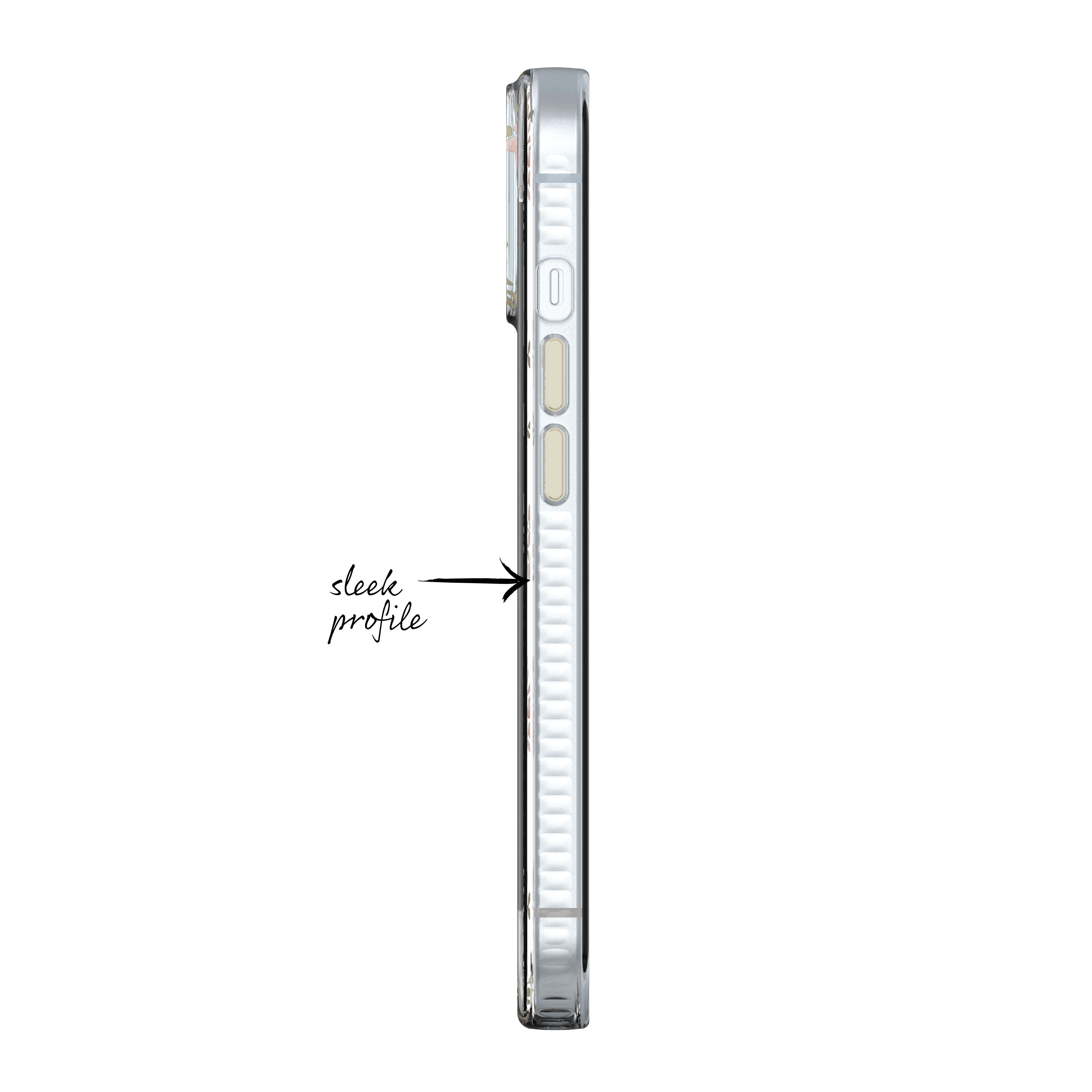 Petite Pink Floral - Premium Fashion Phone Case for iPhone 16e / iPhone 15 / iPhone 14 / iPhone 13, You deserve something pretty!