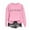 Pink, variant on Hrsba Womens Pullover Tops For Fall Or Winter , Pullover Sweaters for Women Womens' Tops Letter Print Fashion Loose Casual Long Sleeve Regular Sleeve No Hood Sweatshirt Top