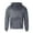 Grey, variant on Dpytoraw Men Solid Color Lamb Wool Double Velvet Hooded Warm And Velvet Sweater Casual Loose Comfortable Trendy Sweater