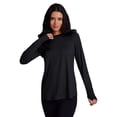 thumbnail image 4 of RBX Active Women's Super Soft Long Sleeve Yoga Tunic Top, 4 of 7