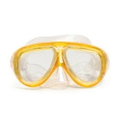 Pool Master Pro Goggle Mask Swimming Pool Accessory for Teen/Adults 6.5" - Yellow