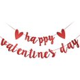 thumbnail image 1 of Bannière Joyeuse Saint-Valentin - Paillettes Rouges, Décorations de la Saint-Valentin, Décorations en Forme de Cœur, Décoration de Manteau Saint-Valentin, Décoration de la Saint-Valentin, Bannière de la Saint-Valentin, Décorations de Cœurs de Conversation, 1 of 5