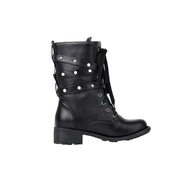 Lace up boots walmart cheap