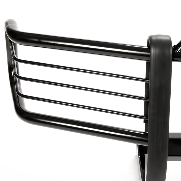 APS Billet Grille Insert For 2001-2003 Ford Explorer Sport & 2001-2005 Sport Trac - 8x6 Horizontal, Matte Black Stainless Steel