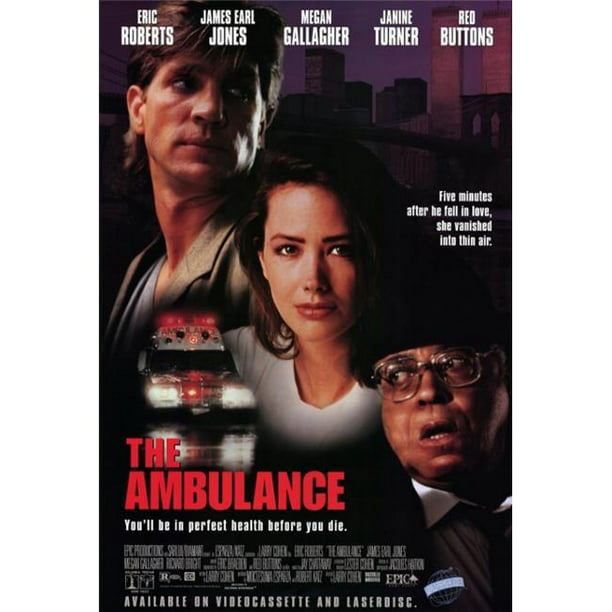 Posterazzi MOVGF8419 l'Affiche de Film d'Ambulance - 27 x 40 Po.