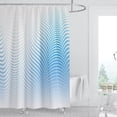 thumbnail image 2 of Esaierr Printed Polyester Shower Curtain Can Be Washed, Thickened Waterproof Curtain Fabric, 2 of 4