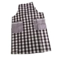 thumbnail image 2 of Delantal de chef con bolsillos, delantal de camarero, lavable y ajustable para mujer Café, 2 of 9