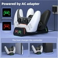 thumbnail image 3 of Switch Pro Controller Charger, Xbox Series S/X Controller Charging Dock, PS5 Controller Charging Station, Switch Pro Controller (Not suitable for Power A pro controller), 3 of 9
