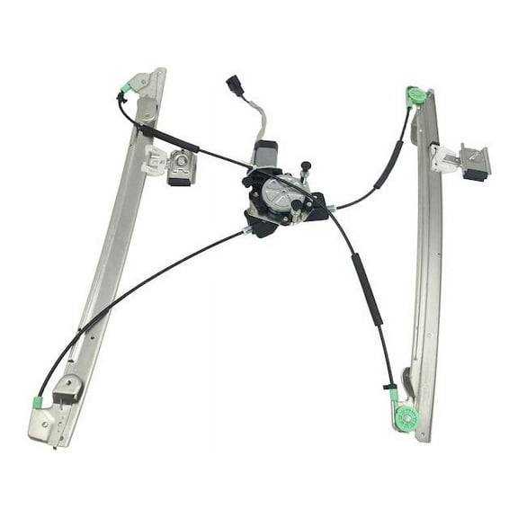 Front Left Driver Side Window Regulator with Motor - Compatible with 2004 - 2007 Dodge Grand Caravan 2005 2006