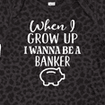 thumbnail image 4 of Inktastic Banker Future Job Boys or Girls Baby Bodysuit, 4 of 5
