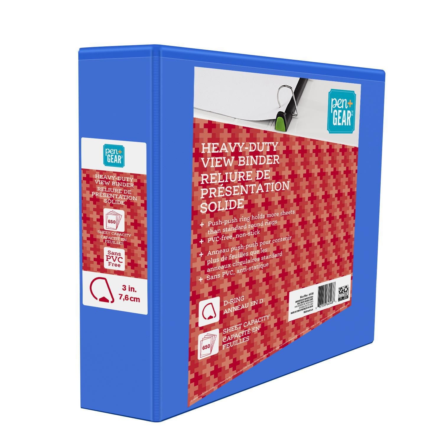 Pen + Gear Heavy-Duty View Binder