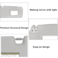 thumbnail image 3 of Left Driver And Right Passenger Side Sun Visor For Nissan Tiida 2004-2011, Sun Visor Replacement Parts For Car-grey-Pairs, 3 of 6