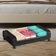 thumbnail image 1 of Caja de Almacenamiento BLESIY con Ruedas y Tapa Transparente Negro Almacenamiento debajo de la cama, 1 of 8