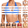 thumbnail image 4 of ManxiVoo Wireless Sports Bra Backless Deep V Neck Halter Design with Removable Padded Cups for Yoga Running Fitness Gym Workout, 4 of 7