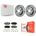 thumbnail image 1 of Transit Auto Rear Disc Brake Rotors and Semi-Metallic Pads Kit for Car 2011 Hyundai Accent K8S-101955, 1 of 11