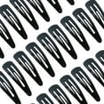 thumbnail image 2 of 50 pinzas para el pelo negras para niña, pasadores de metal epoxi, accesorios para el cabello para niñas pequeñas., 2 of 6