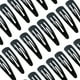 thumbnail image 2 of 50 pinzas para el pelo negras para niña, pasadores de metal epoxi, accesorios para el cabello para niñas pequeñas., 2 of 6