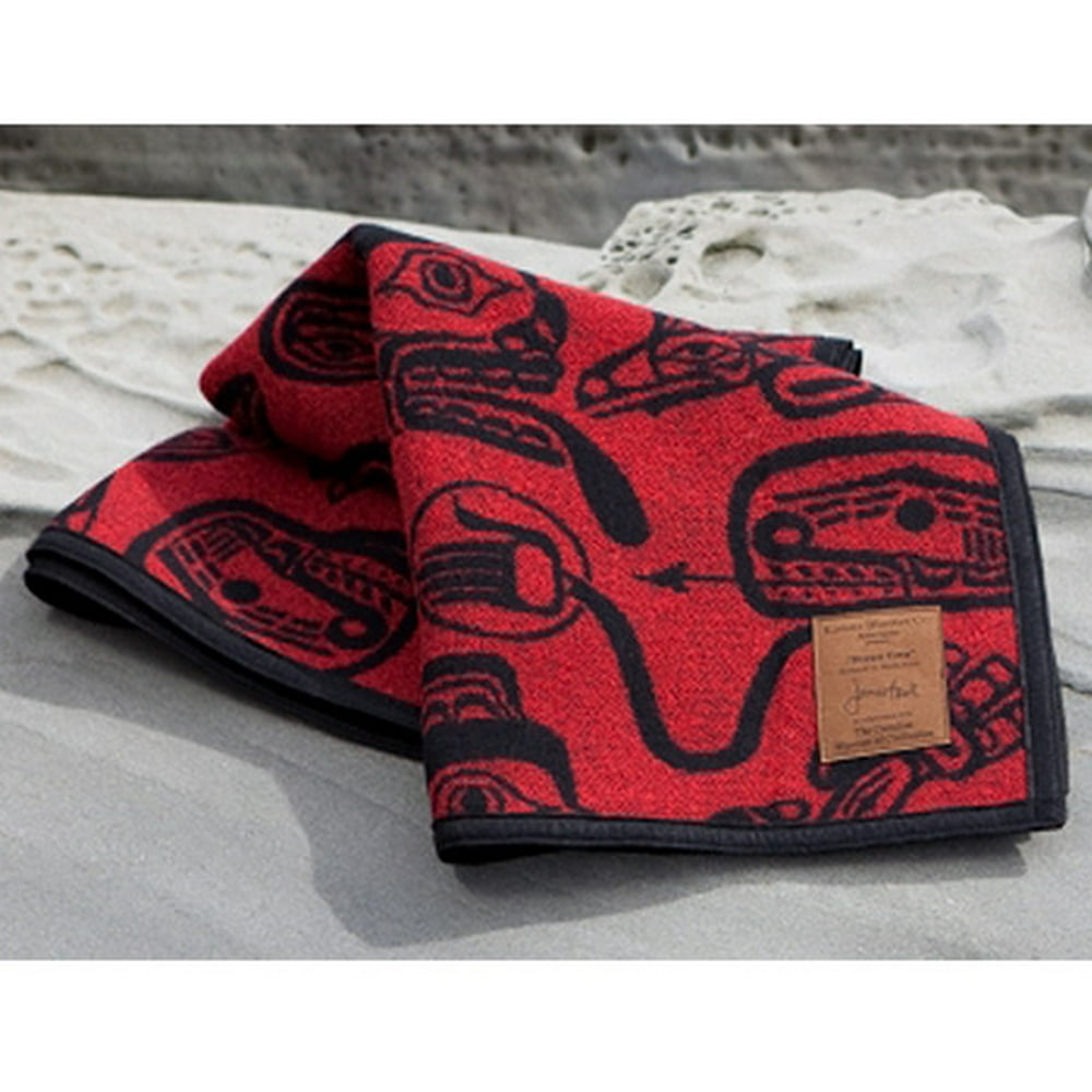 Artist James Hart Designed "Haida Dreamtime" Wool Blanket