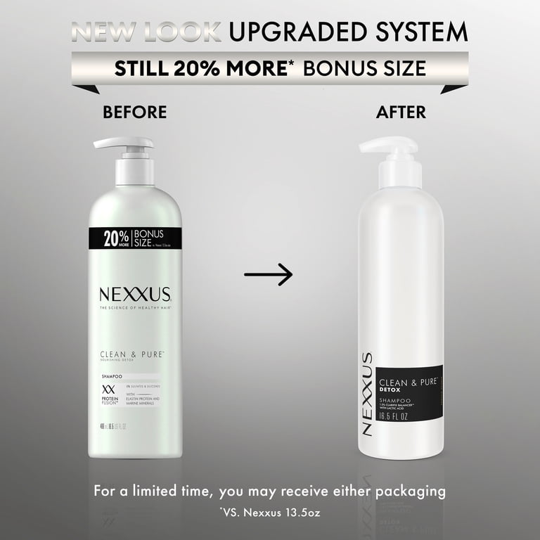 Nexxus Clean & Pure Detox Shampoo, 16.5 oz photo 2