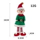thumbnail image 1 of Colgante Muñeco Elfo De Navidad Colgante de niño y niña de piernas largas juguetes de regalo decoración de árbol de Navidad adornos decoración del hogar Sywqhk libre de BPA, 1 of 8