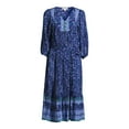 thumbnail image 5 of beachlunchlounge Women's Puff Sleeve Midi Dress, 5 of 5