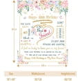 thumbnail image 4 of LHSHID Birthday Gifts Blanket Flannel Soft and Comfortable Anti static Bed Sofa Blanket 60x80in, 4 of 6