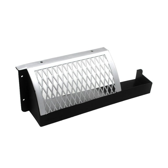 Portería de futbolín, soporte para pelotas de futbolín, red para juegos de mesa de fútbol Negro Plata