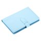 thumbnail image 3 of Álbum de fotos Uxcell de 96 bolsillos, álbum de almacenamiento de fotos mini de 3 pulgadas de PU cuero, PVC, azul, 3 of 6