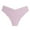 Purple, variant on yunLCZ Women's Cotton Underwear High Waist Women's Summer Wavy Edge V Shaped Waist Without Marks Ice Thong Underwear For Women Waist Cotton Crotch Stretch Cool Underwear for Women