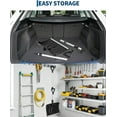 thumbnail image 6 of Lumiparty 18" Snow Shovel D-Ring Assist Handle, Large Capacity Shovel with Aluminum Shovelution Blade for Breaking Ice, Snow Removal from Car, Vehicle, Driveway, Sidewalk, Black, 6 of 9