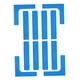 thumbnail image 5 of Marcador de cancha de Pickleball liviano para baloncesto Deportes al aire libre Pickleball Azul, 5 of 8