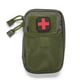 thumbnail image 2 of EDC bolsa billetera riñonera ligera para viajes, camping, caza (verde militar), 2 of 6