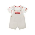 thumbnail image 3 of Disney Cars Baby Boy Shortall Set, Sizes 0/3 Months-24 Months, 3 of 5