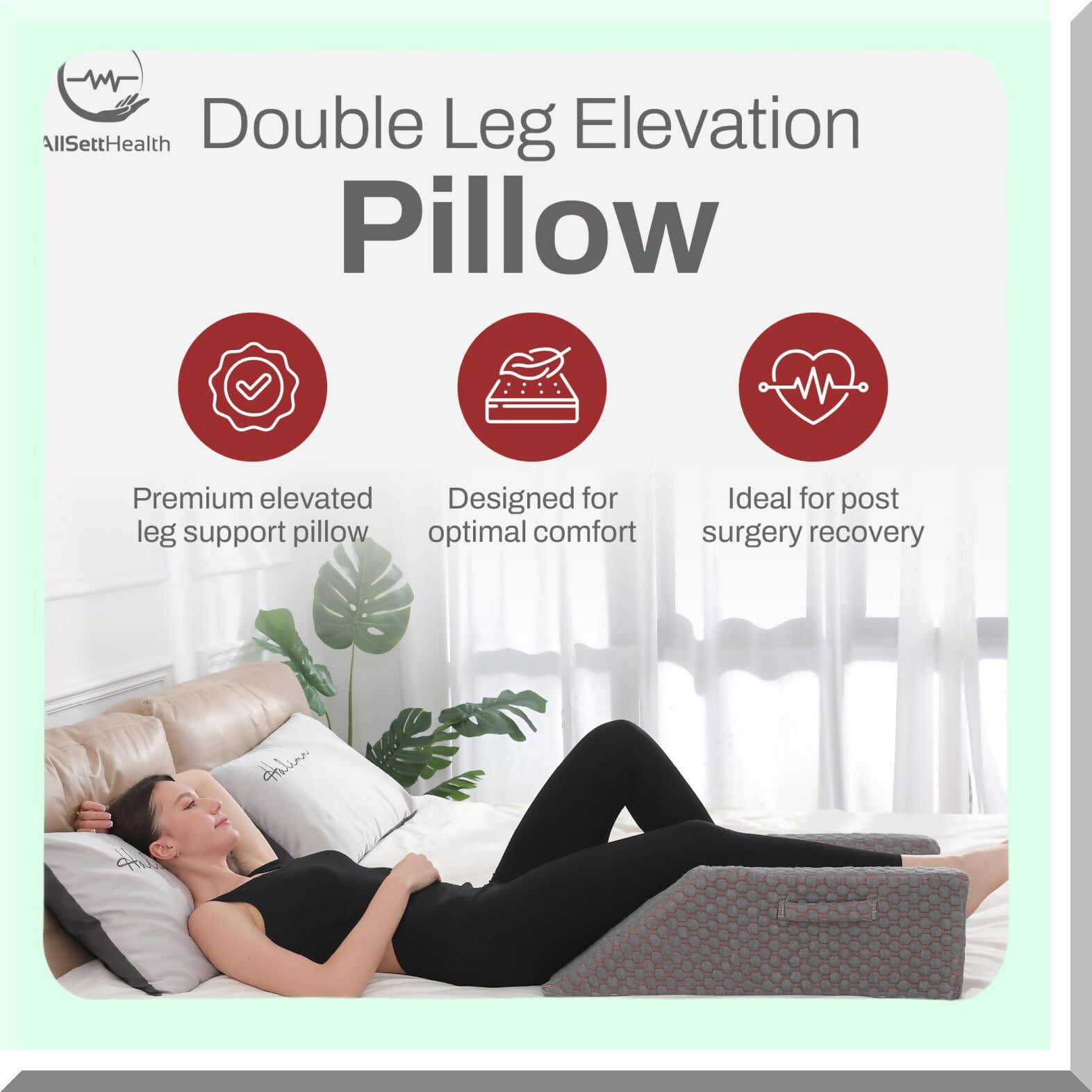 Oreiller Ergonomique - Mousse Mémoire De Forme - Vague Eco - Oreillers