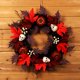 thumbnail image 3 of Guirnaldas de Halloween con calaveras y hojas de arce, adornos para fiestas navideñas, Acción de Gracias, decoraciones colgantes para ventanas y puertas de jardín., 3 of 8
