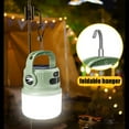 thumbnail image 5 of StSilkitty Versatile Outdoor Camping Solar Bulb Light with USB Charging,Emergency Power Bank,Adjustable Lighting Modes,Waterproof,Suit for Courtyard,Night Fishing Power Outages, 5 of 6