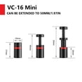 thumbnail image 1 of Graphics Card GPU Holder Support Vertical Telescopic Rotating Stand Bracket Aluminum Alloy Video Card Sag Holder Desktop PC Case Black VC16 Mini, 1 of 6