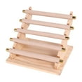 thumbnail image 5 of FVDPWYE Organizer Jewelry rage Rack Wooden Base Display Stand Multipurpose for Bracelet 5 Tier, 5 of 9