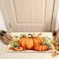 thumbnail image 2 of Btomtd 24"x16" Thanksgiving Truck Pumpkin Doormat, Seasonal Doorway Floor Mat, Decorative Carpet for Entrance Area, Non-Slip Fall Decor Area Rug, D, 2 of 4