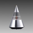 thumbnail image 6 of Premium Metal Bluetooth Speaker with Ambient Light, Hi-Fi 360° Surround Sound, 30W Desktop Wireless Speaker, Silver, 6 of 6